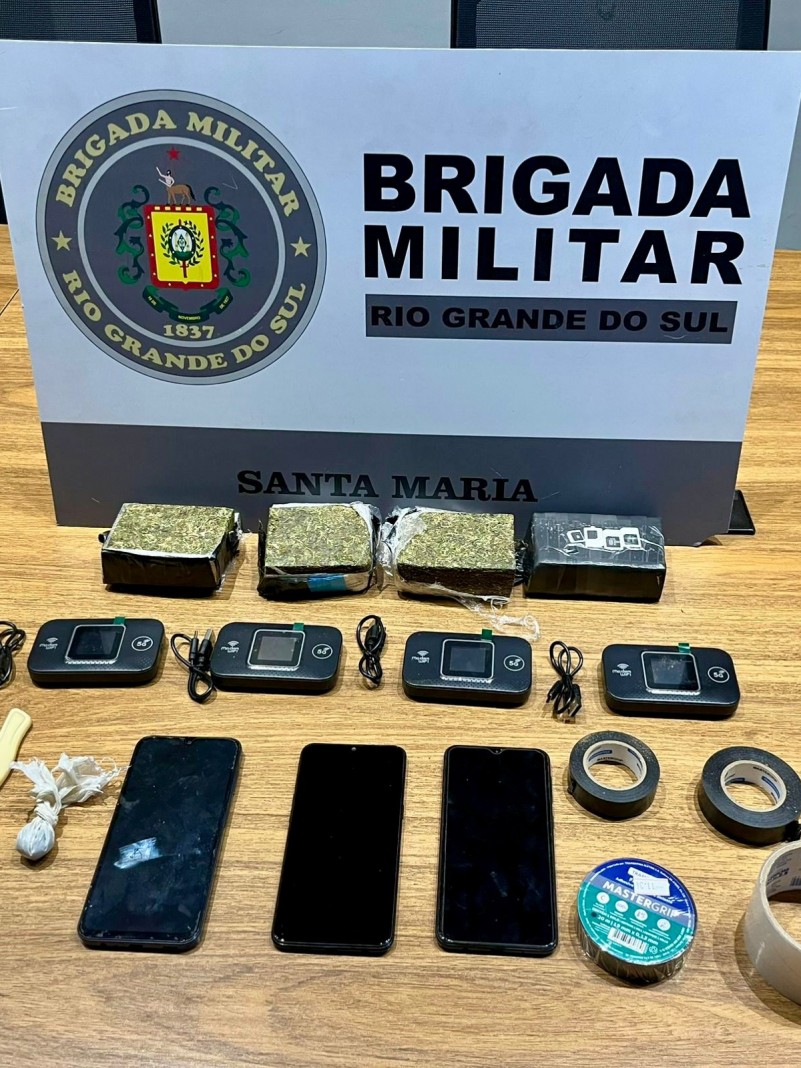 Brigada Militar prende dupla por tr&aacute;fico de entorpecentes e corrup&ccedil;&atilde;o de menor