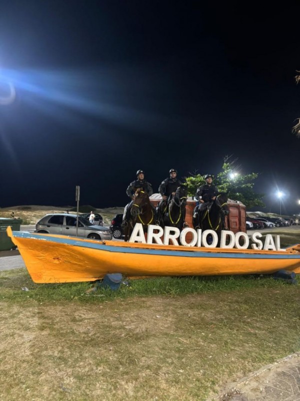 Policiamento Montado em Arroio do Sal