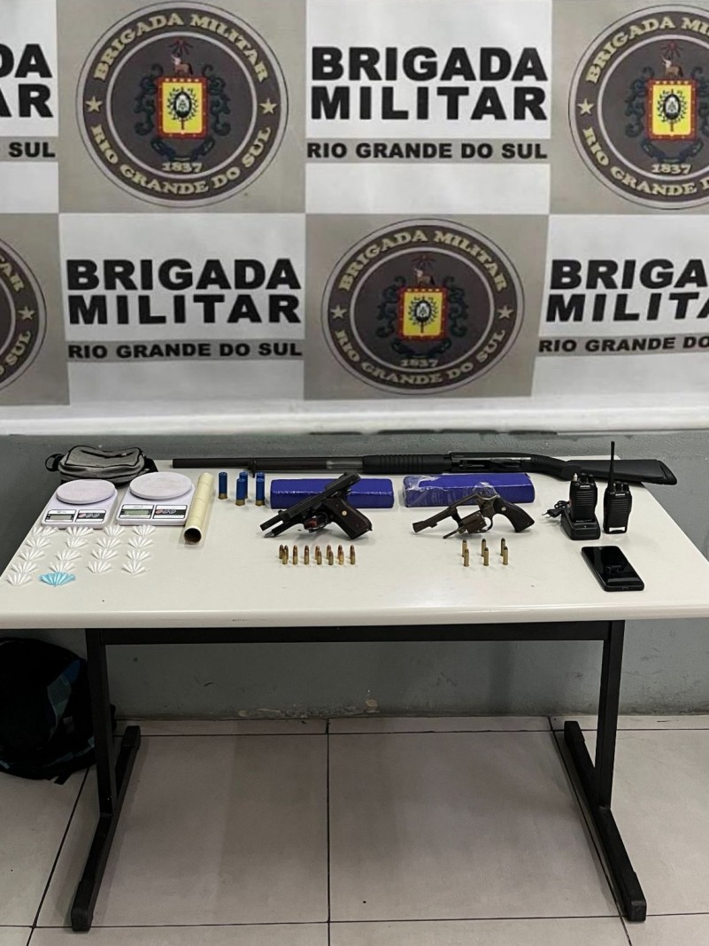 Porte Ilegal e tr&aacute;fico de drogas