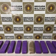 BM apreende 8kg de maconha em Porto Mau&aacute;